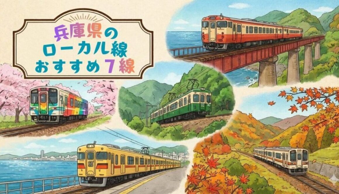 兵庫のローカル線で楽しむ旅 初めてでも乗りやすいおすすめ7線